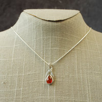 Sunstone Pendant, hanging