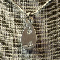 Sunstone Pendant, back