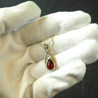 Sunstone Pendant, in hand
