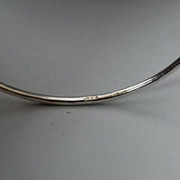 Hammered Silver Bangle Single or Set