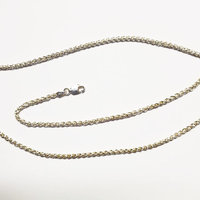 sterling silver wheat chain