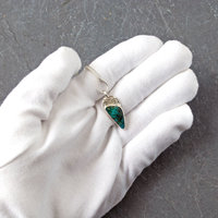 Small Malachite-Chrysocolla Pendant
