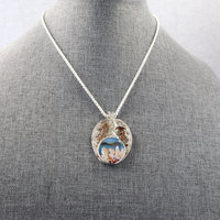 Undersea coral garden pendant hanging