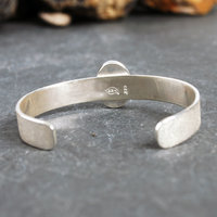 Opal Triplet Sterling Silver Cuff Bracelet