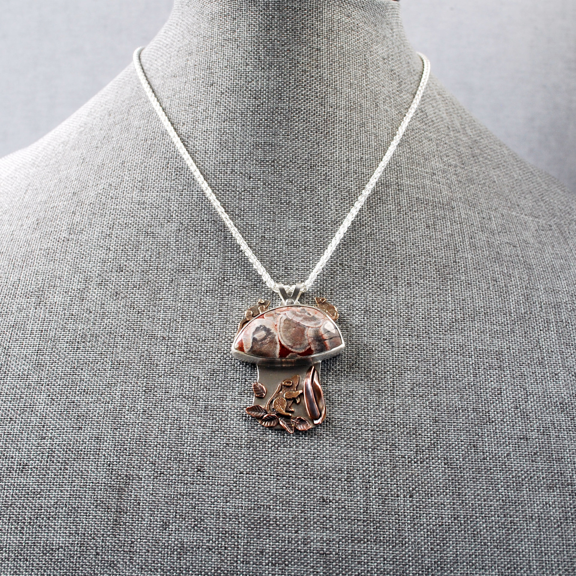 Mushroom pendant hanging