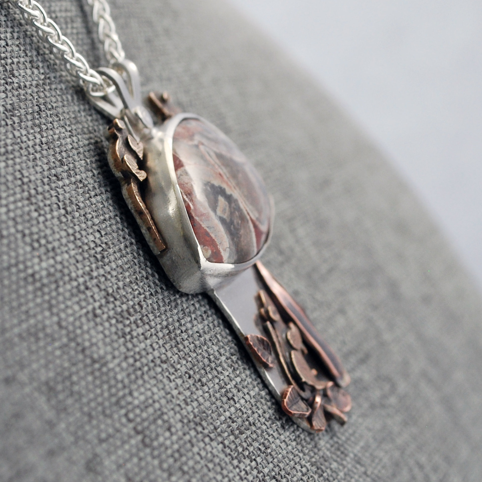 Mushroom pendant side view