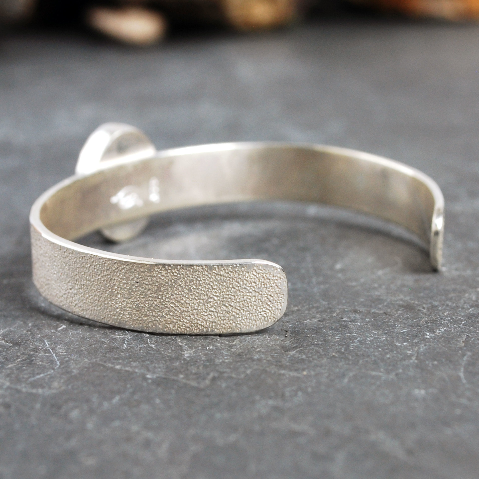 Opal Triplet Sterling Silver Cuff Bracelet